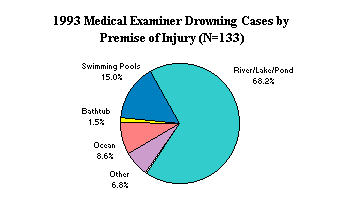 1993 Medical Examiner Drowning Cases by Premise of Injury